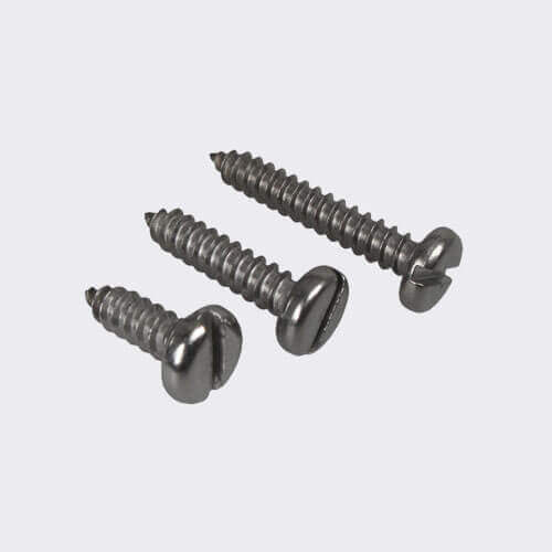 Alloy Steel HT 4.6 Pan Slotted Self Tapping Screw