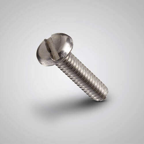 SS 17-4PH / 15-5PH  Round Head Slotted Screw